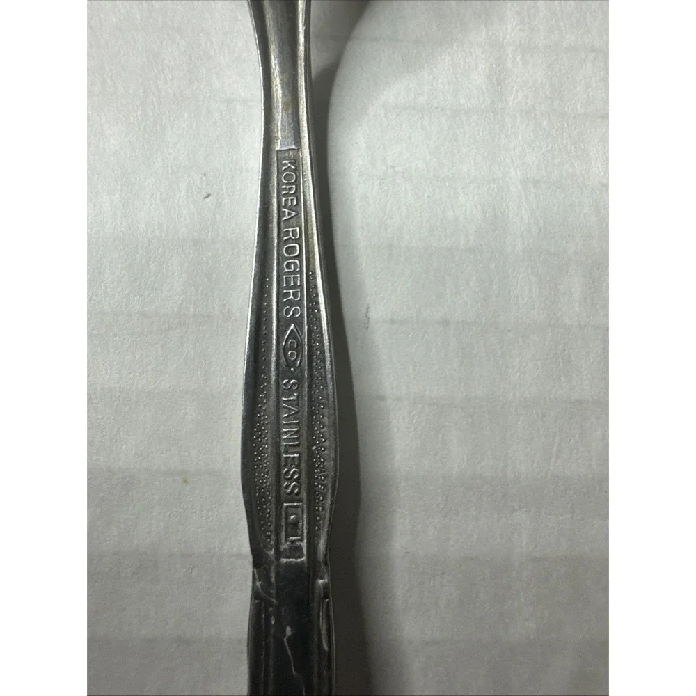 AUBERGE Mixed Spoons Fork Rogers Korea Stanley‎ Robert Stainless 5 Pieces